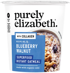 Blueberry Walnut Superfood Oat Cup with Collagen