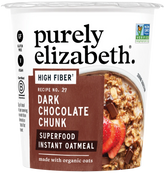 Dark Chocolate Chunk Superfood Oat Cup with Prebiotic Fiber