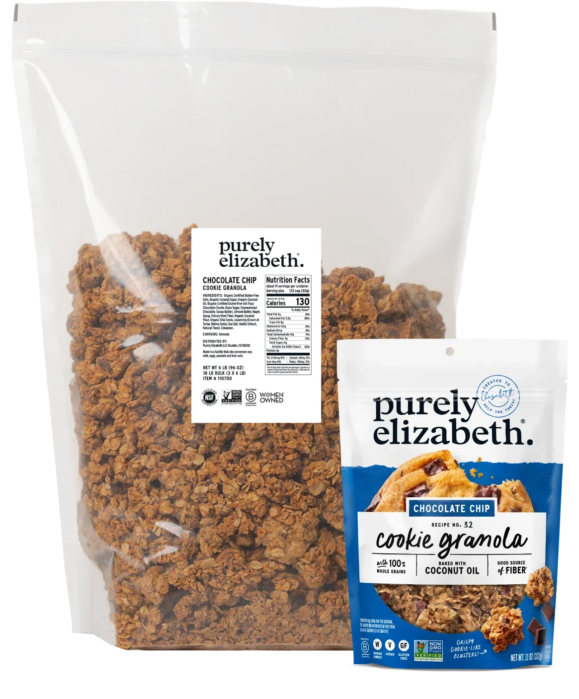 6lb Bulk Chocolate Chip Cookie Granola