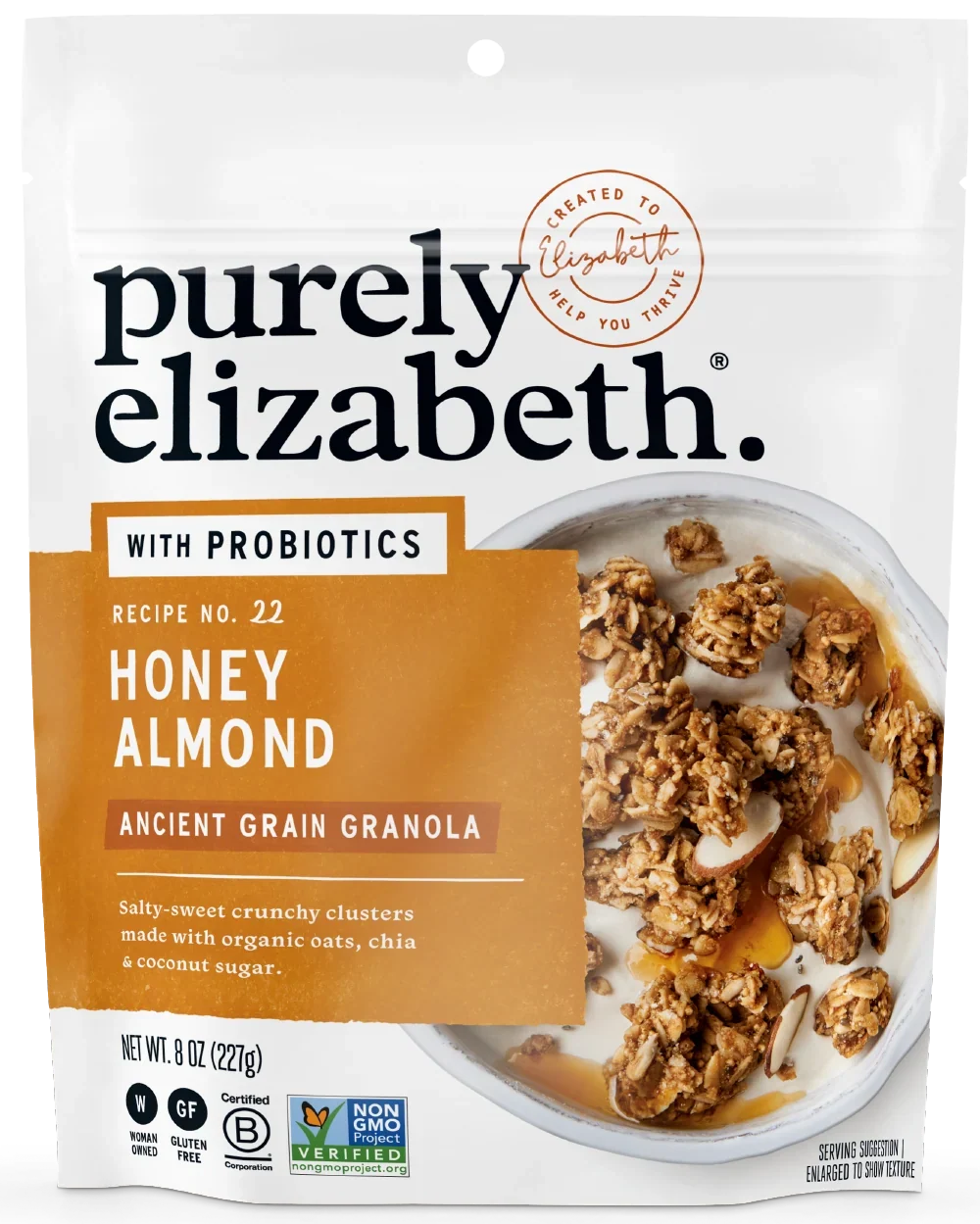 Honey Almond Probiotic Ancient Grain Granola