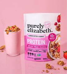 Almond Butter & Berries Protein Granola