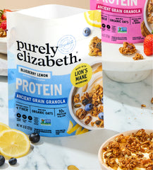 Blueberry Lemon Protein Granola